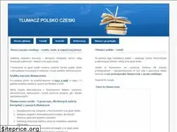 Sites similar to tlumacz-polsko-czeski.pl