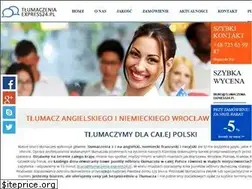 Sites similar to tlumaczenia-express24.pl