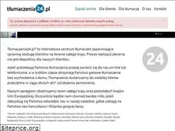 Sites similar to tlumaczenia24.pl