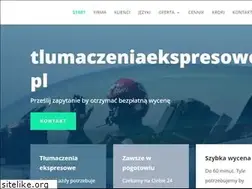 Sites similar to tlumaczeniaekspresowe.pl