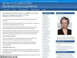 Sites similar to tlumaczeniaprawnicze.com.pl
