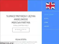 Sites similar to tlumaczprzysiegly.krakow.pl