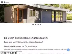 Sites similar to tm-mobilheime.de
