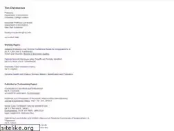 Sites similar to tmchristensen.com