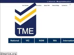 Sites similar to tme.edu.au