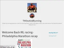Sites similar to tmilesandrunning.wordpress.com
