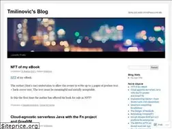 Sites similar to tmilinovic.wordpress.com