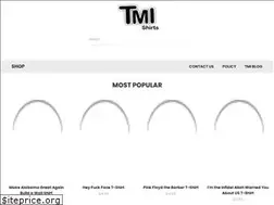 Sites similar to tmishirts.com