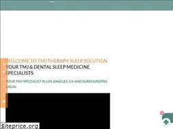 Sites similar to tmjtherapysleepsolution.com