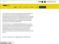 Sites similar to tmtautoclinic.net