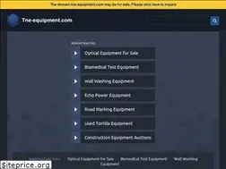 Sites similar to tne-equipment.com