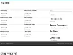Sites similar to tnhrce.org