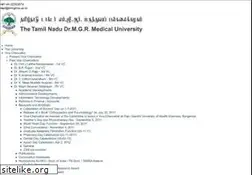 Sites similar to tnmgrmu.ac.in