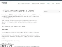 Sites similar to tnpsccoachingcentresinchennai.in