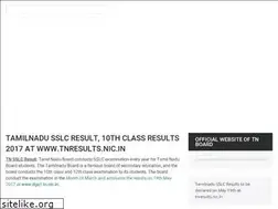 Sites similar to tnsslcresult.co.in