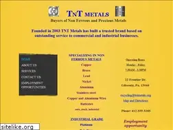 Sites similar to tntmetals.com