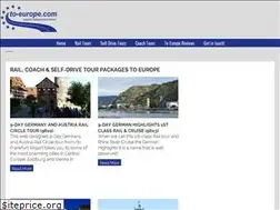 Sites similar to to-europe.com