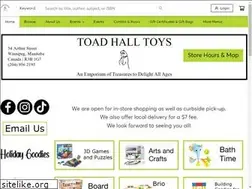 Sites similar to toadhalltoys.com