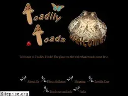 Sites similar to toadilytoads.com