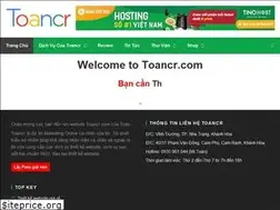 Sites similar to toancr.com