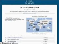 Sites similar to toandfromtheairport.com