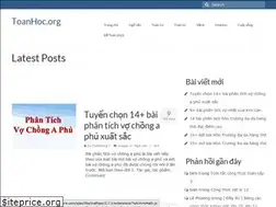 Sites similar to toanhoc.org