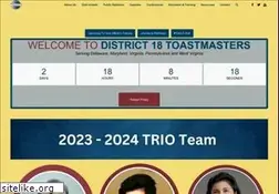 Sites similar to toastmasters-d18.org
