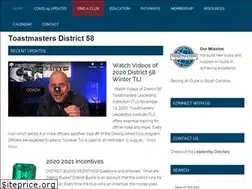 Sites similar to toastmasters-d58.org