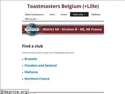 Sites similar to toastmasters.be