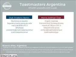 Sites similar to toastmasters.com.ar