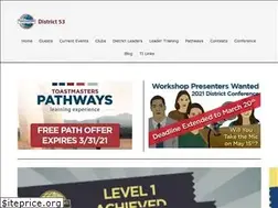 Sites similar to toastmasters53.org