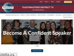 Sites similar to toastmasters74.org