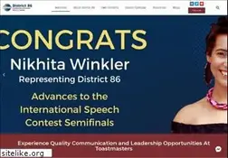 Sites similar to toastmasters86.org