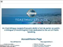 Sites similar to toastmastersnice.org