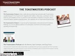 Sites similar to toastmasterspodcast.com