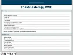 Sites similar to toastmastersucsb.com