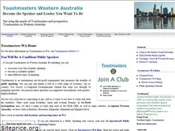 Sites similar to toastmasterswa.net