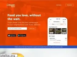 Sites similar to toasttakeout.com
