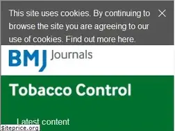 Sites similar to tobaccocontrol.com