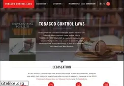 Sites similar to tobaccocontrollaws.org