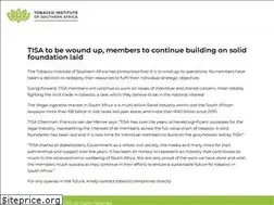 Sites similar to tobaccosa.co.za