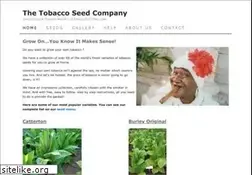 Sites similar to tobaccoseed.co.uk