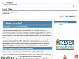 Sites similar to tobaccounmasked.lk