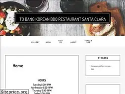 Sites similar to tobangkoreanbbq.com