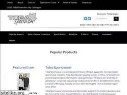 Sites similar to tobasportswear.com