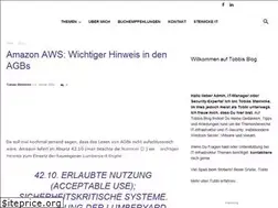Sites similar to tobbis-blog.de