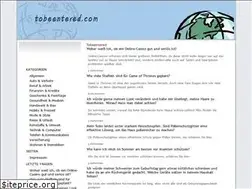 Sites similar to tobeentered.com