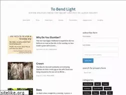 Sites similar to tobendlight.com
