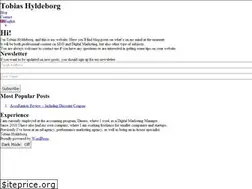Sites similar to tobiashyldeborg.com