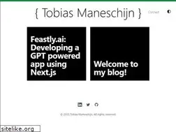 Sites similar to tobiasmaneschijn.com